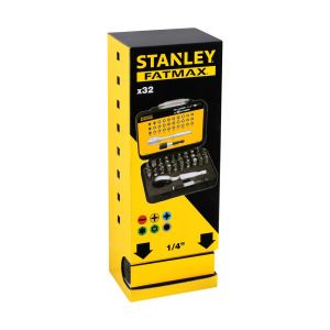 Stanley bitset Expert Pro 1/4 inch ratelsleutel 32 delig 1-13-904