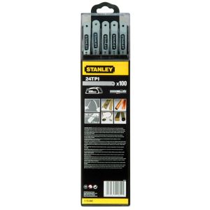 Stanley metaalzaag reserve blad Lion 300 mm 24 tanden per inch doos 100 stuks 1-15-842