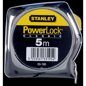 Stanley rolbandmaat Powerlock 5 m x 25 mm 1-33-195
