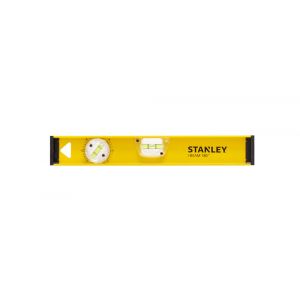 Stanley waterpas aluminium I-Beam 400 mm 2 libellen met 180 graden libel 1-42-919