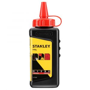 Stanley slaglijnpoeder rood 115 g 1-47-404