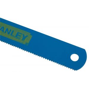 Stanley metaalzaag reserve blad laser gesneden 300 mm 24 tanden per inch set 5 stuks op kaart 2-15-558