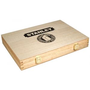 Stanley houtbeitelset Bailey 5 delig houten kist 2-16-217