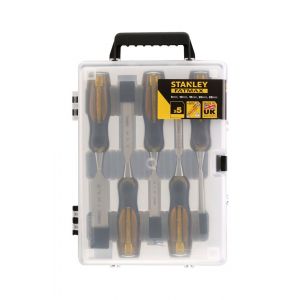 Stanley FatMax steekbeitelset 5 delig 6, 12, 18, 25 en 32 mm 2-16-271