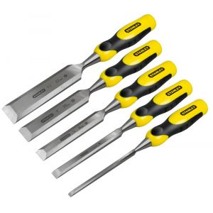 Stanley steekbeitelset Dynagrip 5 delig 6, 12, 18, 25 en 32 mm 2-16-885