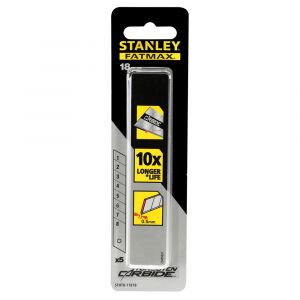 Stanley Carbide reserve afbreekmes 18 mm set 5 stuks STHT0-11818