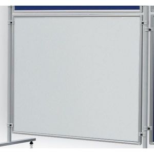 Orbis presentatiewand schrijfoppervlak HxB 120x120 cm aluminium frame 521917