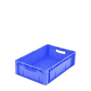 Orbis Euronorm stapelkrat PP HxLxB 170x600x400 mm wanden-bodem gesloten blauw 863084