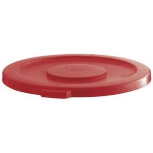 Orbis deksel kunststof voor ronde vuilnisemmer 121 L diameter 560 mm rood 658176