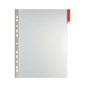 Orbis zichtmappen PVC DIN A4 rood 509340