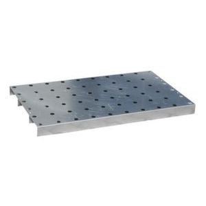 Orbis vlak met gaten voor opvangbak voor kleinemballage staalplaat HxBxD 70x1000x600 mm opvangvolume 30 L 522486