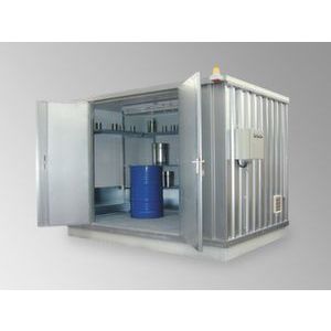 Orbis isolering van de opvangbak voor container voor gevaarlijke stoffen DxB 3075x2075 mm 200428