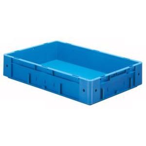 Orbis Euronorm stapelkrat HxLxB 175x600x400 mm 31 L wanden-bodem gesloten blauw 509521