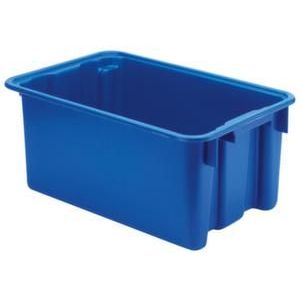 Orbis draaistapelbak PP HxLxB 250x600x400 mm 45 L blauw 701109