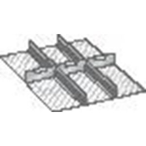 Orbis indelingsmateriaal voor front H 100 mm 2 gesleufde lengteverdelers en 3 dwarsverdelers B 564 mm 508528