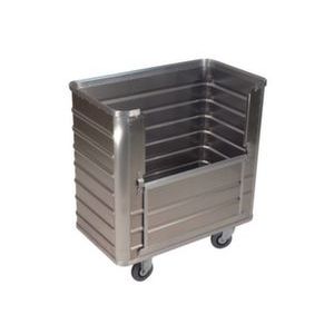 Orbis bakwagen aluminium draagvermogen 250 kg LxBxH 930x530x985 mm 355 L neerklapbare zijwand 204113