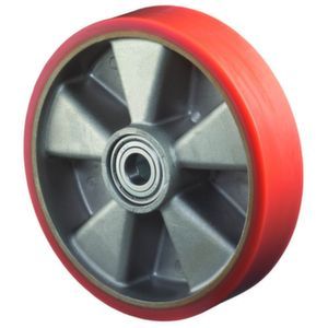 Orbis reservewiel draagvermogen 800 kg PU-banden LxD 60x20 mm aluminium velg 503850