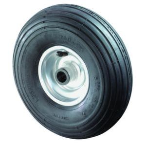 Orbis wiel draagvermogen 130 kg DxB 250x85 mm luchtbanden staalplaat velg verzinkt lijn profiel 524935