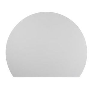 Orbis aanbouwtafel rond HxBxD 72-76x80x100 cm met steunpoot RAL 7035 506204