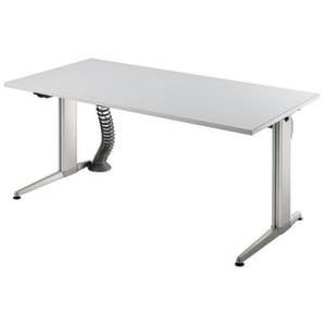 Orbis bureau C-onderstel HxBxD 720-1190x1600x800 mm electrisch in hoogte verstelbaar grijs 529321