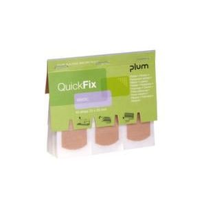 Orbis navulset voor pleistersdispenser 1 set met 45 stuks elastisch 504405