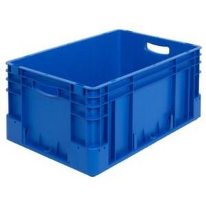 Orbis stapelkrat PP HxLxB 270x600x400 mm 50 L blauw 527548