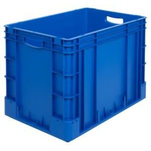 Orbis stapelkrat PP HxLxB 420x600x400 mm 80 L blauw 527555