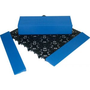 Orbis randlijst voor werkplekmat extreme belasting 300x40 mm blauw 455576