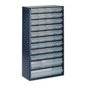 Orbis magazijnunit staalplaat behuizing HxBxD 555x307x150 mm 40 lades gesorteerd 525039