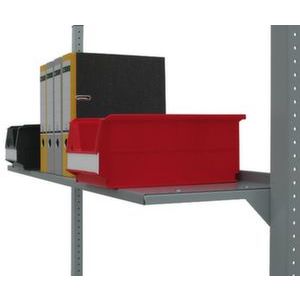 Orbis recht aflegblad voor werktafel inclusief 2 steunconsoles LxD 2000x300 mm 504807