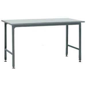 Orbis werktafel basis LxBxH 2000x750x836 mm resopal werkblad 26 mm draagvermogen 500 kg RAL 7035 969584