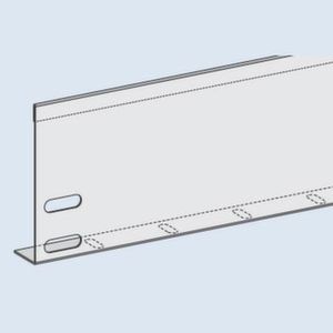 Orbis stortgoedlijsten HxB 100x1000 mm verzinkt 735007