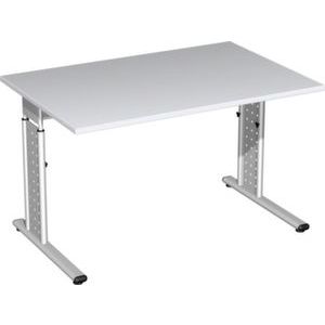 Orbis bureau C-poot HxBxD 680-820x1200x800 mm lichtgrijs 401529