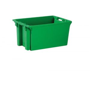 Orbis draaistapelbak PP HxLxB 300x600x400 mm 50 L groen 187353