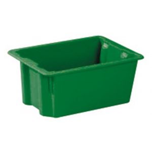 Orbis draaistapelbak PP HxLxB 180x400x280 mm 13 L groen 187116