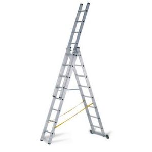 Orbis reformladder industrie aluminium L 2,45-5,80 m 3x8 sporten 203596