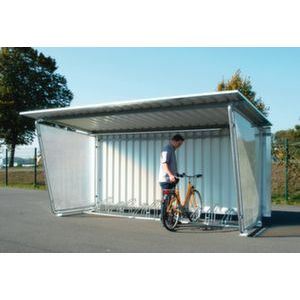 Orbis zijwand glashelder gegolfd PVC voor overkapping dubbelzijdig links 975328