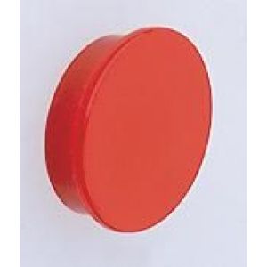 Orbis magneten voor geperforeerde platen 10-delig rond rood 598711