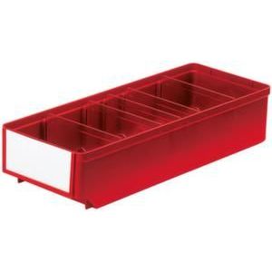 Orbis stellingbak PS HxBxD 84x152x400 mm rood 689136