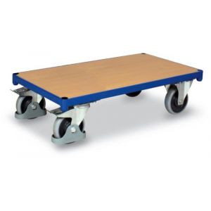 Orbis platformwagen draagvermogen 400 kg laadvlak LxB 910x500 mm zonder opbouw RAL 5010 202974