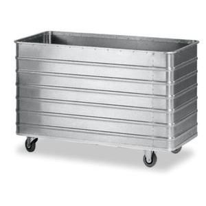 Orbis bakwagen aluminium draagvermogen 250 kg LxBxH 1280x730x945 mm 656 L rechthoekige wielopstelling 501815