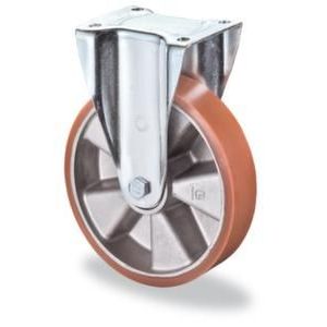 Orbis bokwiel PU-band aluminium velg diameter x B 200x50 mm draagvermogen 600 kg 503639