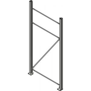 Orbis staanderframe voor breedvakstelling HxD 2000x1100 mm veldlast 3900 kg verzinkt 150016