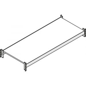 Orbis etage LxD 1350x800 mm vaklast 400 kg veldlast 3900 kg met houten legborden 2 traversen 509284