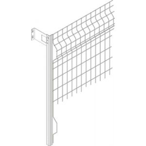 Orbis gaasachterwand HxB 1000x1800 mm verzinkt 510851