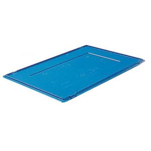 Orbis universele deksel voor Euronorm stapelkrat met grijpopening 400x300 mm rood 855971