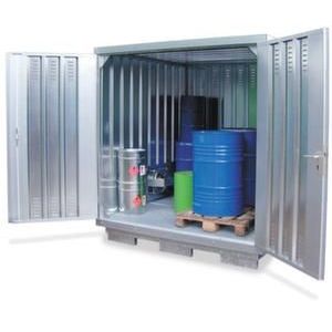 Orbis container voor brandbare stoffen actieve opslag BxDxH 6075x2875x2375 mm verzinkt 205434