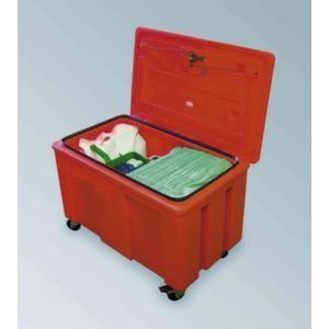 Orbis spill kit in transportbox 69 delig zuigcapaciteit 110 L HxBxD 500x800x480 mm olie sorbents 504448