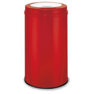 Orbis afvalbak Big Swing 120 L H x diameter 760x445 mm deksel rood 627842