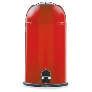 Orbis Kickmaster afvalbak 33 L H x diameter 690x375 mm rood 627274